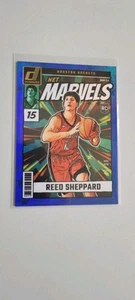 Panini Donruss Basketball 2024-25 Net Marvels Rookie Reed Sheppard Blue Stars/99 - Bild 1 von 2