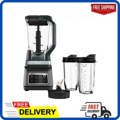 Ninja - Licuadora Profesional Plus DUO con Auto-IQ - Acero Inoxidable Foto 1 de 4