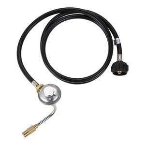 6FT Propane Adapter Hose With Regulator For Blackstone 17" 22" Tabletop Griddle - Picture 1 of 12