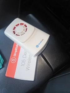 SimpliSafe Sicherheitssystem WS1000 1. Generation 105 Dezibel Funksirene NEU - Bild 1 von 3