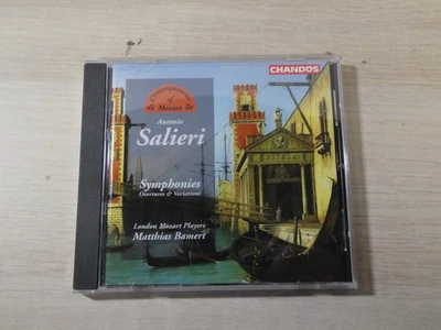 Salieri Symphonies Overtures & Variations Bamert London Mozart CD Chandos Foto 1 de 4
