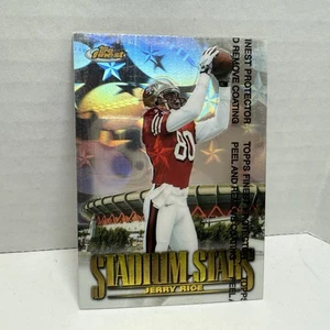 1998 Jerry Rice Topps Finest Stadium Stars 49ers SS7 HOF San Francisco 49ers - Picture 1 of 2