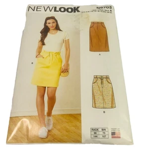 New Look N6703 Misses’ Skirt Sewing Pattern  Size 6 -18 UNCUT - Picture 1 of 4