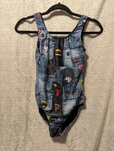 Terez New York Hipstapatch Girls One Piece Swimsuit Size 16 Cactus Patch - Picture 1 of 11