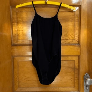 Vintage Ann Taylor Black Spaghetti Strap Bodysuit Women’s Medium - Picture 1 of 6