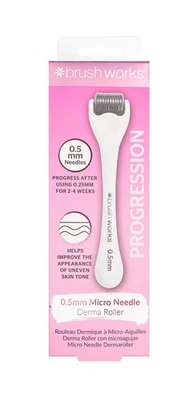 Brushworks Micro Needle Derma Roller - 0.5mm - Image 1 of 4