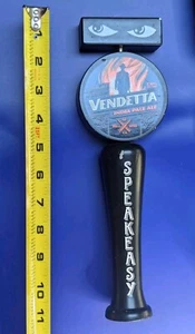 SPEAKEASY VENDETTA INDIA PALE ALE Draft Beer Tap Handle SAN FRANCISCO, CA - Picture 1 of 2