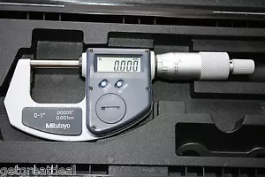 Mitutoyo 293-815 Micrometro Digimatico MDC-Lite 0–1""/0–25,4 mm .00005""/0,001 GIAPPONESE - Foto 1 di 6