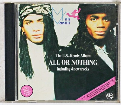 Milli Vanilli - All Or Nothing - The U.S. Remix Al... (CD 1989) Foto 1 de 3