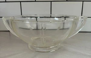 VINTAGE 1917-53 GLASBAKE QUEEN ANNE GUARANTEED HEAT-RESISTING 2-QT. HANDLED BOWL - Picture 1 of 8