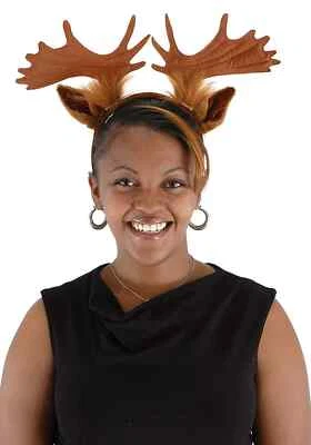 Diadema con orejas y astas de alce Foto 1 de 4