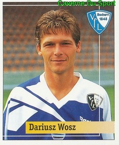 166 DARIUSZ WOSZ GERMANY VFL BOCHUM STICKER FOOTBALL 1995 PANINI