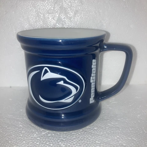 PENN STATE UNIVERSITY NITTANY LION COFFEE CUP MUG RUSS BERRIE LICENSED 12oz BLUE Cover
