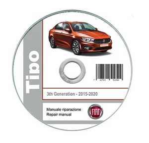 Fiat Tipo (2015-2020) manuale tecnico e di riparazione su Cd - Foto 1 di 5