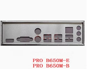 Shield I/O IO Backplate für MsI PRO B650M-E Mainboard - Bild 1 von 1