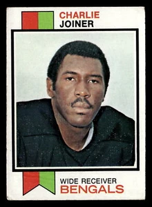 Charlie Joiner 1973 Topps #467 en muy buen estado Cincinnati Bengals - Imagen 1 de 2