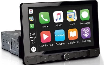 Xzent X-127 | 1-Din 9" Infotainer mit CarPlay und Android Auto im 1-Din Gehäuse - Bild 1 von 4