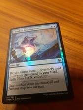 1x Commander Legends flood of Recollection FOIL NM Magic the Gathering MTG