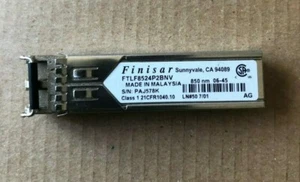 Módulo transceptor Finisar FTLF8524P2BNV dúplex SFP 4,25 Gbps 4 Gb canal de fibra - Imagen 1 de 7