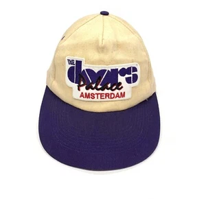 Vintage 90s The Doors Trucker Hat Snapback Palace Amsterdam Patch RARE - Picture 1 of 6