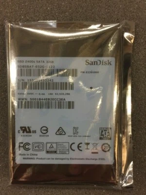 SanDisk Z400s SD8SBAT-032G-1122 2.5" SSD 32GB SATA III 7mm - Image 1 of 2