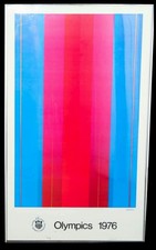VINCENT MARIANI 1976 Montreal Olympic Art Original Poster 