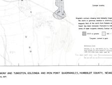 USGS Geologic Map: Golconda, Iron Point Quadrangles, Nevada, Antimony -Tungsten