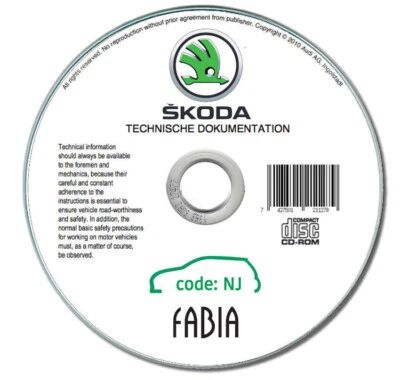 Skoda Fabia (2015-2019)  manuale officina  repair manual - Immagine 1 di 4