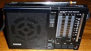 Vintage SONY ICF-7600 7 Band Receiver Radio V Good Working Condition 