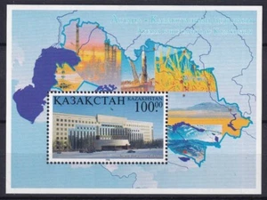 Kazakhstan 1998 Architecture MNH Block - Picture 1 of 1