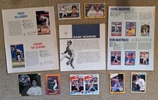 U Pick from 150 Different Mark McGwire items