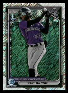 2024 Bowman Chrome ERIEL DIHIGO SHIMMER REFRACTOR 1ST #BCP-200 - Picture 1 of 2