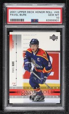 2001-02 Upper Deck Honor Roll Pavel Bure #45 PSA 10 GEM MT HOF