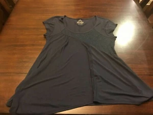Girl's Size XL Mudd Navy Sleeveless Shirt - Picture 1 of 3