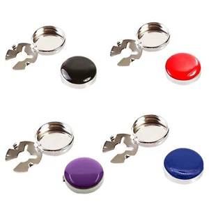 2x Simple Men Cufflinks Shirts Wedding Party Formal Event Clothes Decoration - Picture 1 of 29