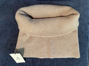 BECK SONDERGAARD Woona Snood Brand NEW with tag Dark Beige Melange Danish Design - Picture 1 of 7