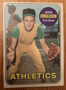 John Donaldson #217 O-Pee-Chee 1969 Baseball Card (Oakland Athletics)