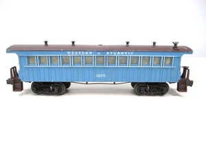 Lionel 1885 WARR Coach Car Blue Uncataloged Postwar O Gauge X6738 - Picture 1 of 12