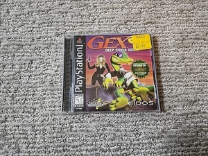 Gex 3 Deep Cover Gecko PS1 PlayStation 1 - Complete CIB Tested - Picture 1 of 3