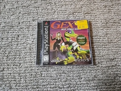 Gex 3 Deep Cover Gecko PS1 PlayStation 1 - Complete CIB Tested - Image 1 of 3