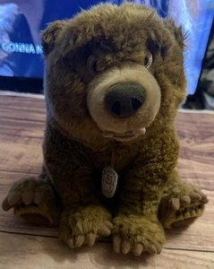 Disney Store Esclusivo Fratello Orso KENAI con Totem Collana Peluche RARO - Foto 1 di 11