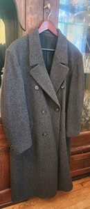 Men's London Fog, Double Breasted Peacoat, 100% Wool, 40 short USA - Picture 1 of 5