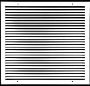 HVAC Premium 24'x 24' Aluminum Return Grille Linear Bar White Easy Air Flow - Picture 1 of 1
