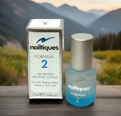 Nailtiques Fórmula 2 Proteína, Crecimiento Saludable de Uñas 1/4 fl oz/ 7 ml/0,25 fl oz Foto 1 de 3