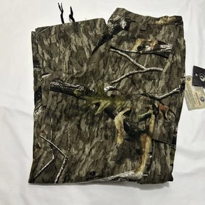 Mossy Oak Camo Pants L 36-38Mens Lar Cargo Hunting Camouflage New Cargo Pockets - Picture 1 of 6