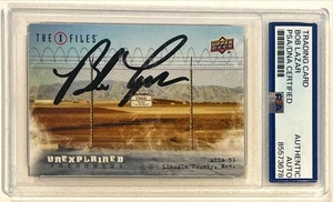 2018 UD X-Files Bob Lazar Area 51 UFO Signed Auto Card #UP-2 PSA DNA Slabbed - Picture 1 of 1