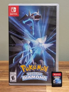 Pokemon Brilliant Diamond (Nintendo Switch, 2021) ➡️CIB Complete - Tested 🎮 - Picture 1 of 7