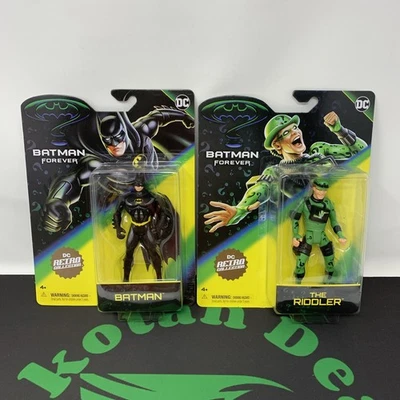 Batman Forever DC Colección Retro Objetivo Exclusivo 4 5" Figuras Acertijo Batman Foto 1 de 4