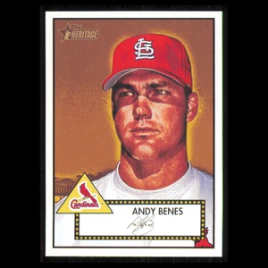 Andy Benes #203 2001 Topps Heritage St. Louis Cardinals Baseball Card MLB NM - Picture 1 of 3