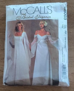 McCall's Sewing Pattern Women DRESS Wedding Bridal Gown M5003  UNCUT 16-18-20-22 - Picture 1 of 3